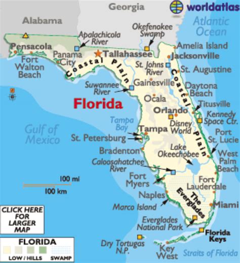 Gallery For > Florida State Map