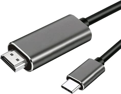 Usb C To Hdmi Cable 4k 6ft Usbc To Hdmi Adapter For Monitor Hdmi To Usb C Connector Chromebook