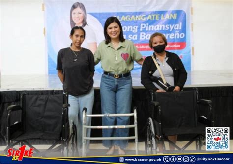 Congresswoman Lani Mercado Revilla Namahagi Ng Tulong Pinansyal Sa Mga