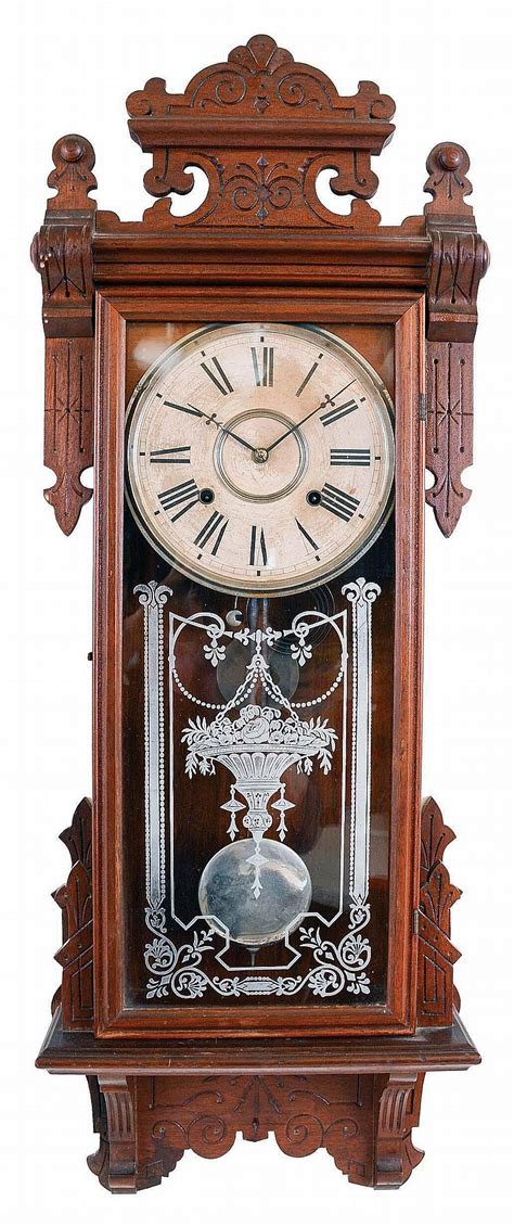 Sold Price William L Gilbert Clock Co Winsted Conn Thespian