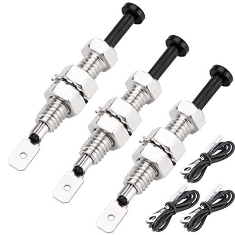 Daiertek Door Pin Switch Car Hood Jamb Auto Alarm Security Adjustable