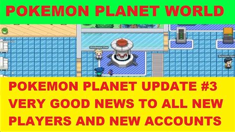 Pokemon Planet World Ppo Update 3 Very Good News For All New Players