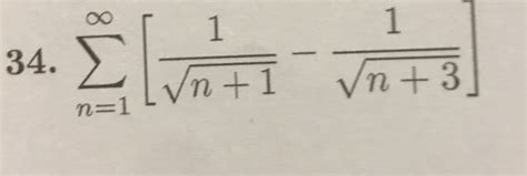 Solved Telescoping Series: In Exercises 25-50, find the sum | Chegg.com