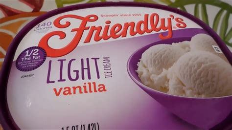 Ice Cream Friendly S Vanilla Ice Cream Friendly S Naturally Friendly