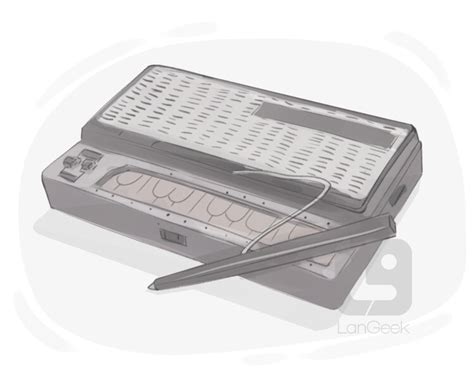 Definition & Meaning of "Stylophone" | LanGeek