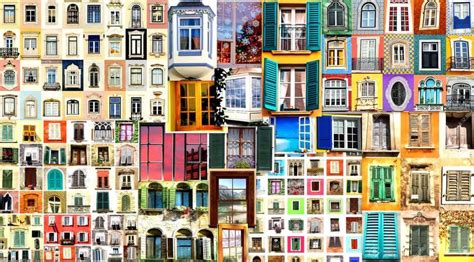 Ventanas De Colores EPuzzle Foto Puzzle