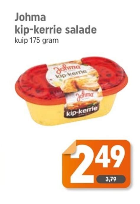 Johma Kip Kerrie Salade Kuip Gram Gratis Vakantieboek Bij