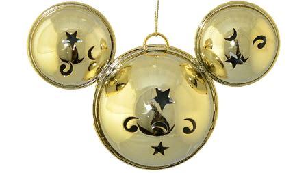 Disney Mickey Ears Icon Ornament Mickey Mouse Metal Bell