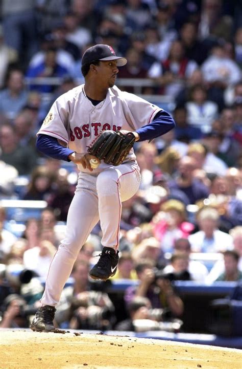 Pedro Martinez Boston Red Sox Editorial Image Image Of Game Running