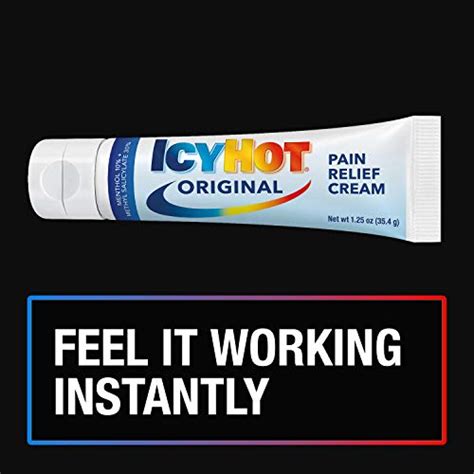 Icy Hot Pain Relieving Cream Extra Strength With Menthol 1 25 Ounces