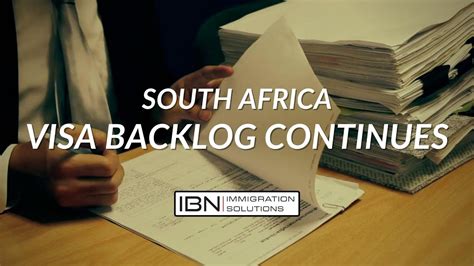 Latest News On South African Visa Backlog And Rejections Youtube