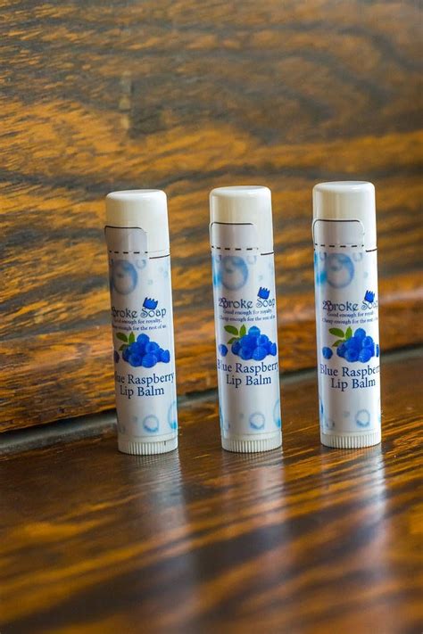 Handmade Blue Raspberry Lip Balm