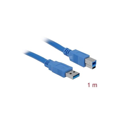 DELOCK Kabel USB 3 0 Typ A Stecker USB 3 0 Typ B Stecker 1m MUSIC