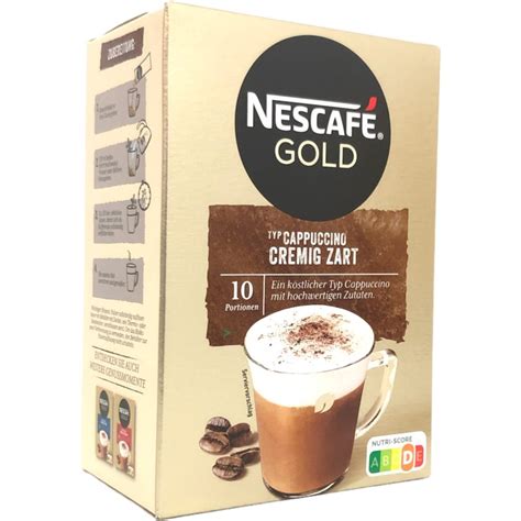 Nescaf Gold Typ Cappuccino Cremig Zart Getr Nkepulver G X G St