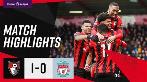 AFC Bournemouth Va Liverpool English Premier League Full Match