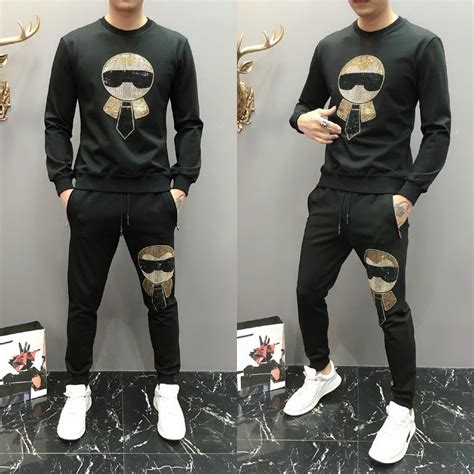 New Mens Designer Tracksuits High Quality Printing Smooth Fabric