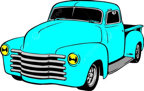 1948 Chevy Truck Vector Art