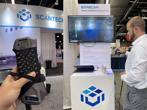 Scantech Showcased Its Advanced Handheld D Scanners And Automated D