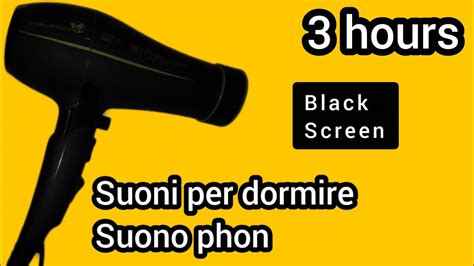 Hours Suono Phon Modello Vintage White Noise Black Screen