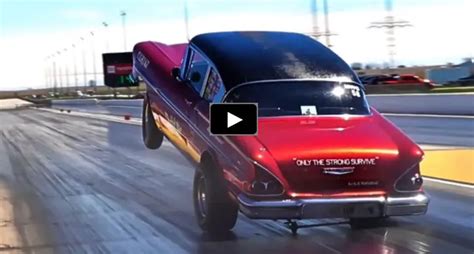 Daddy S Thing 1958 Chevy Gasser Is Hell On Wheels Hot Cars