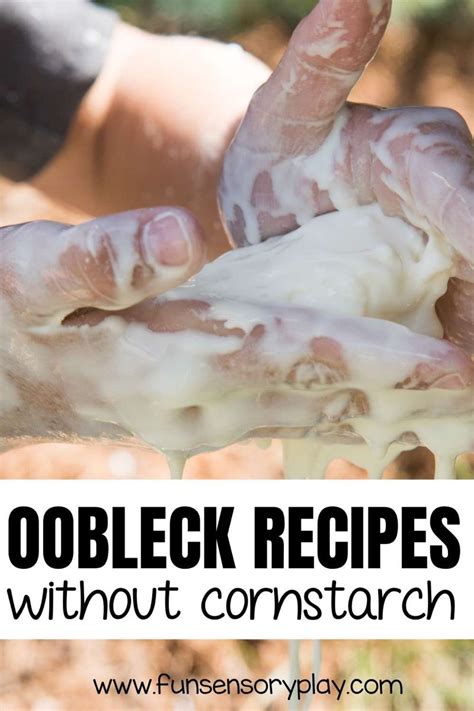 Oobleck Recipe With Corn Flour Bryont Blog