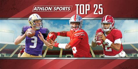 College Football Top 25 for 2017 - Athlon Sports