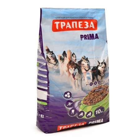 Корм для собак Трапеза Прима 10кг купить по цене 2267 ₽ с доставкой в ...