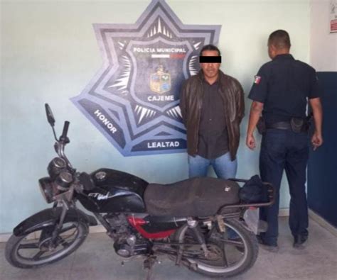 Detienen Elementos De La Sspm A Sujeto Con Motocicleta Robada Medios