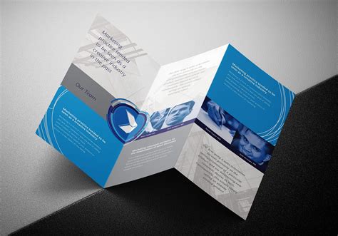 Free Multipurpose Trifold Brochure Template For Photoshop Illustrator