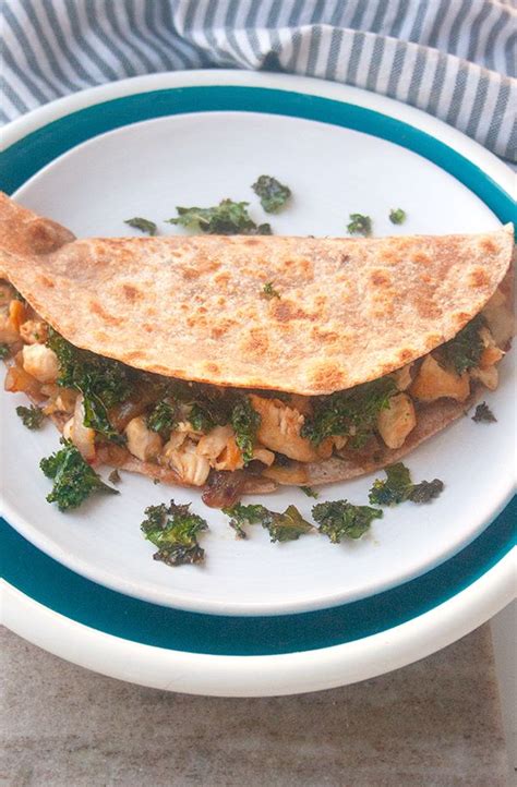 Sweet and Spicy Chicken Quesadillas | Bright Roots Kitchen