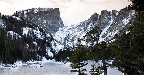 Winter Camp At Moraine Park Moraine Park Campground