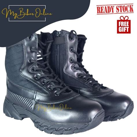 Tactical Boot Ready Stok Typhoon Kasut Operasi Taktikal Box Shopee