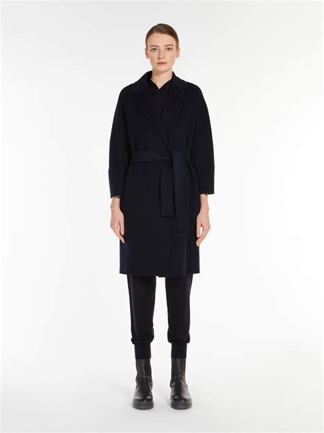 Cappotto Corto In Lana Double Blu Notte ARONA Max Mara