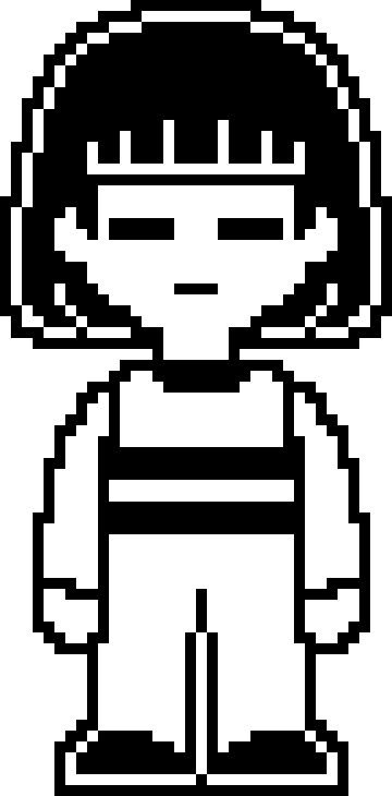 Frisk Battle Sprite By Garzillathehedgehog By Garzillathehedgehog On