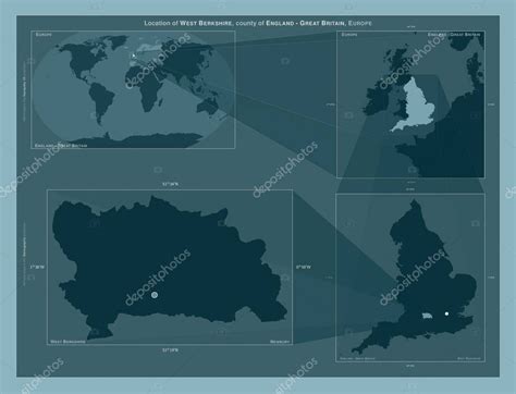 West Berkshire condado de Inglaterra Gran Bretaña Diagrama que