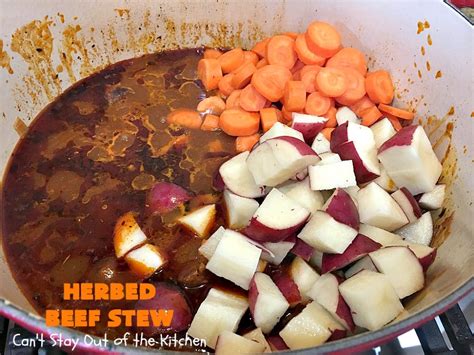 Herbed Beef Stew Cant Stay Out Of The Kitchen