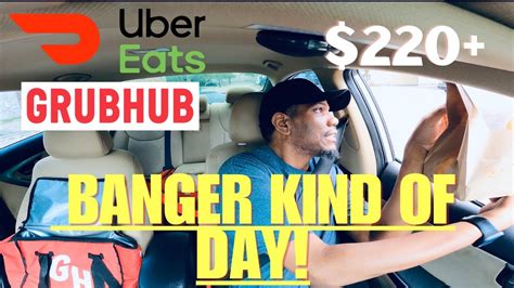 Smashing Our Goals 🤑💪🏾 Doordash Uber Eats Grubhub Ride A Long