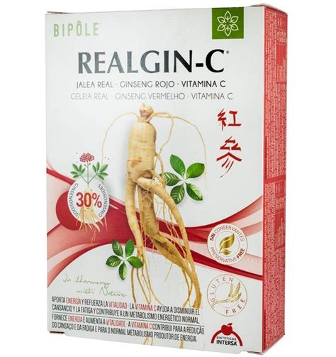 Realgin C Laptisor De Matca Ginseng Rosu Si Vitamina C 200ml 20