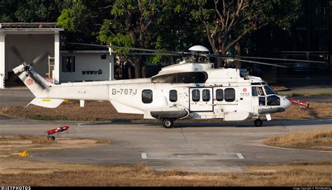 B 707j Airbus Helicopters H225lp China Offshore Helicopter Service