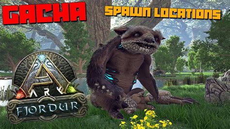 ARK Fjordur BEST Gacha Spawn Locations Asgard Vanaheim Realms