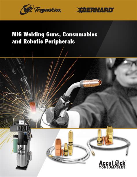 Bernard And Tregaskiss Release New Mig Welding Guns Consumables