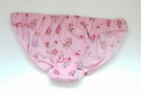 Pink Knickers Size 16 Uk Pretty Pastel Panties Cotton Lingerie Cute Underwear Fillies