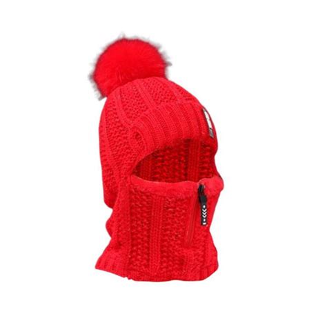 Qoo10 Women Winter Hat Scarf Beanie Hat Girl Headwear Ski Hiking Red Lingerie And Sleepwear