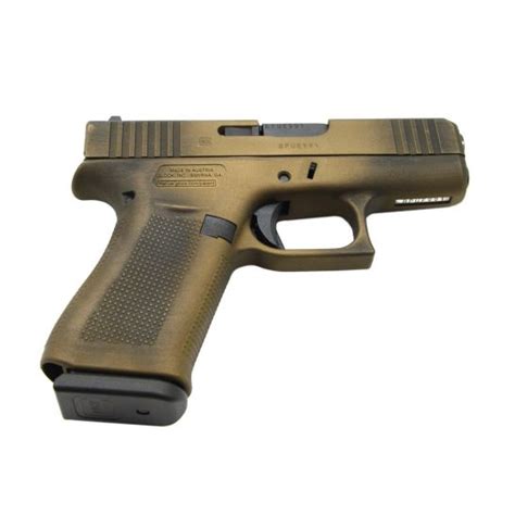 Glock 43x 9mm Pistol Battleworn Burnt Bronze Palmetto State Armory