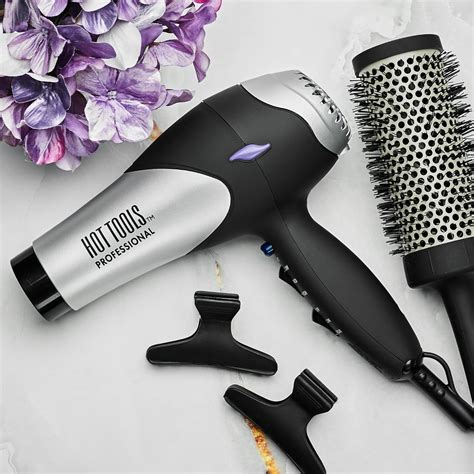 Hot Tools Pro Artist Turbo Styling Secador De Pelo Ligero Y Silencioso Platanegro Unidad