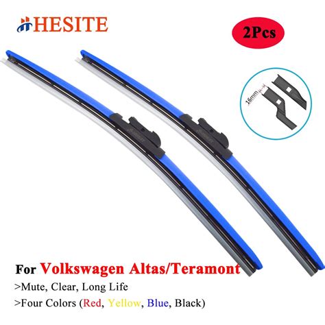 Hesite Colorful Hybrid Car Windshield Wiper Blades For Vw Volkswagen