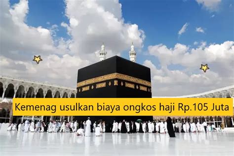 Heboh Kemenag Usulkan Biaya Haji Tahun Naik Jadi Rp Juta