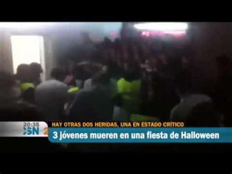 Tragedia En El Madrid Arena Fiesta De Halloween 2012 YouTube