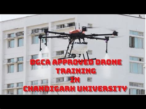 Dgca Approved Drone Training Institute At Chandigarh University Youtube