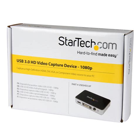 Amazon StarTech HDMI Video Capture Device 1080p 60fps Game